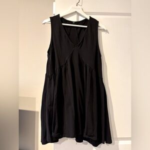 Cute black mini dress!